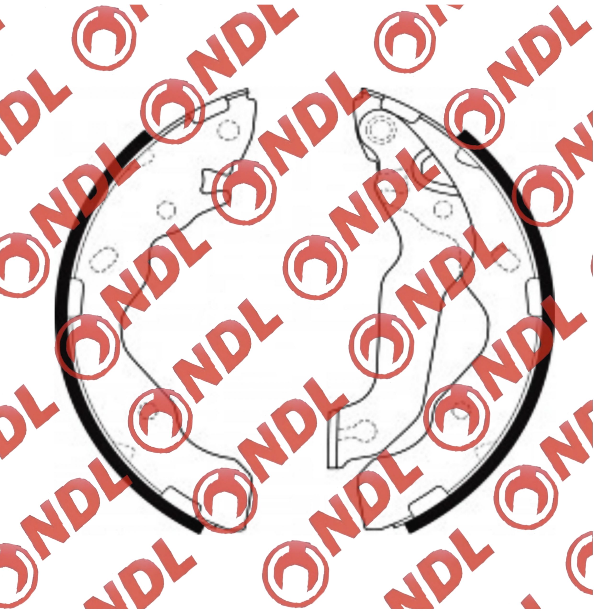 Brake Shoe 2 (Rear) - Hyundai Accent 1999-2006
