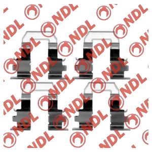 Brake Pad Clips - Toyota Corolla EE101